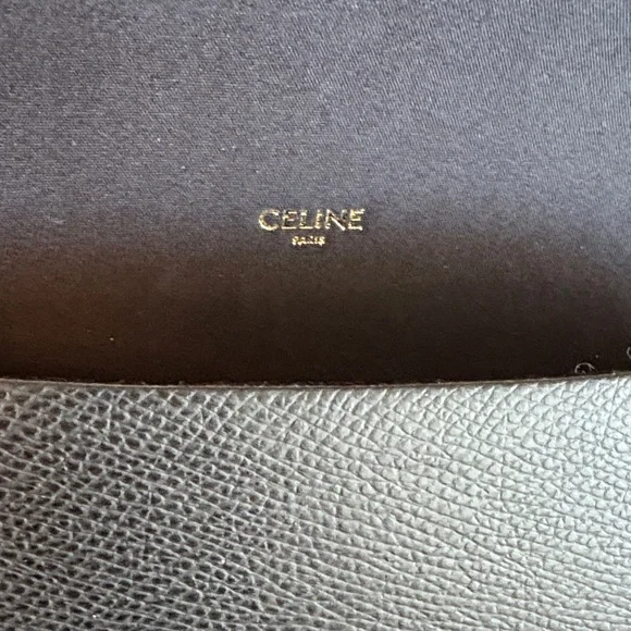 Celine Gold Frame Sunglasses with Brown Gradient Lenses